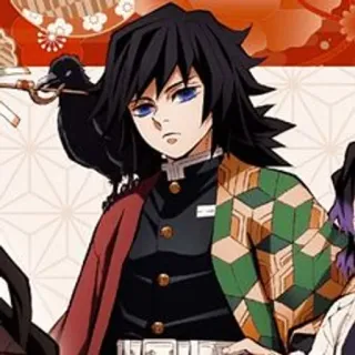 🌊 Giyu Tomioka Demon Slayer Anime, Demon Slayer, Giyu Tomioka, Personaggio, Manga, Animazione giapponese telegram sticker