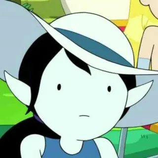 🖤 Marceline Adventure Time cartoon, vampire, marceline, adventure time, character, anime whatsapp sticker