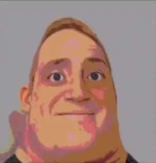 😐 Mr. Incredible mr incroyable, mème, dessin animé, personnage, drôle whatsapp sticker