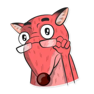 Comrade Fox telegram stickers