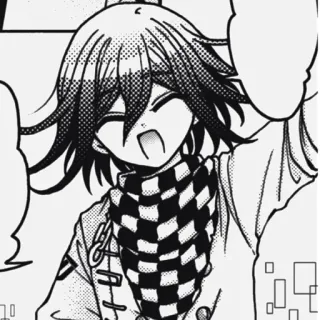 🏁 Kokichi Oma Danganronpa V3: Killing Harmony Anime, Manga, Charakter, Glücklich, Lächelnd whatsapp sticker