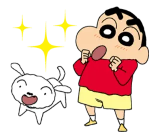 ✨ Shin-chan Crayon Shin-chan Shin Chan, Crayon Shin Chan, Anime, Dessin animé telegram sticker