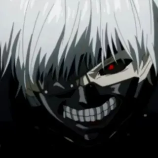 💉 Ken Kaneki Tokyo Ghoul 애니메이션, 만화, 구울, 도쿄 구울, 카네키 켄, 괴물, 공포 telegram sticker