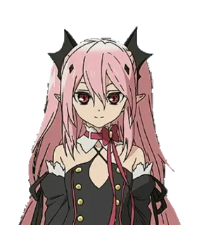 😊 Krul Tepes Owari no Seraph Anime, Vampir, Krul, Tepes telegram sticker