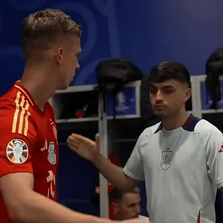 π Pedri and Dani Olmo Spain National Football Team whatsapp sticker