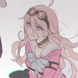 🔩 Miu Iruma Danganronpa V3: Killing Harmony anime, danganronpa, miu iruma, fanart, digital art telegram sticker