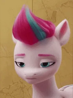 😒 Pônei, Desenho animado, Triste, Fofo, Animado telegram sticker