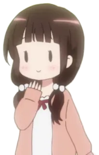 😊 Аниме, Манга, Милый, Девушка, Каваий telegram sticker