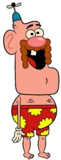☀ Uncle Grandpa cartoon, animated, character, uncle grandpa telegram sticker