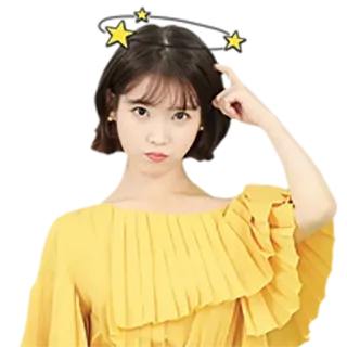 ❓ IU iu, kpop, 歌手, 演员, 韩国, 名人 telegram sticker