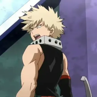 🔥 Bakugo My Hero Academia Anime, Nhân vật, Manga, Anh hùng, Tức giận whatsapp sticker