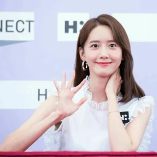 🏹 Yoona Yoona, Atriz coreana, K-pop, Girls' Generation, Coreia do Sul, Celebridade whatsapp sticker