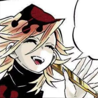 💖 Douma Demon Slayer anime, demon, Douma, Demon Slayer, villain telegram sticker