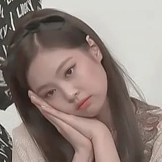 🌷 koreański, idol, słodka, dziewczyna, blackpink, jennie whatsapp sticker
