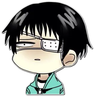 😐 Anime, Manga, Personaje, Chibi, Sticker telegram sticker