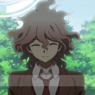 😄 Nagito Komaeda Danganronpa anime, Danganronpa, Nagito Komaeda, character, video game telegram sticker