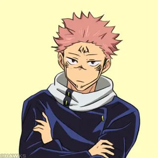 😒 Yuji Itadori Jujutsu Kaisen Anime, Manga, Personnage, Jujutsu Kaisen, Yuji Itadori telegram sticker