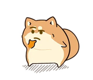 🐶 Hund, Shiba Inu, Tier, Haustier, süß, Meme telegram sticker
