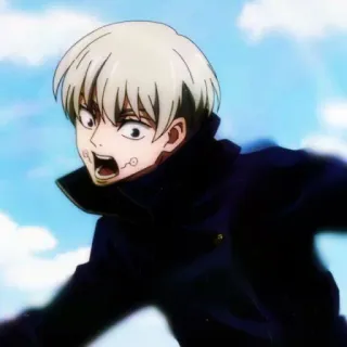 ❤️ Toge Inumaki Jujutsu Kaisen Anime, Jujutsu Kaisen, Toge Inumaki, Nhân vật, Sticker telegram sticker
