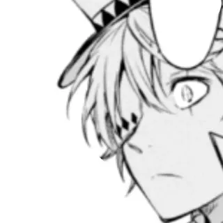 🃏 Anime, Manga, Karakter, Potret, Topi, Kelinci, Telinga telegram sticker