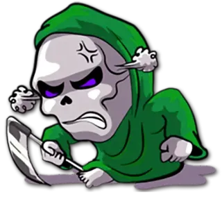 GRIMENLGREEN whatsapp stickers