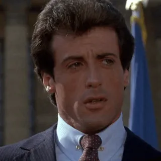 🥀 Sylvester Stallone actor, stallone, movie, portrait telegram sticker