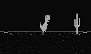 😡 Chrome Dino Google Chrome Dino Game telegram sticker