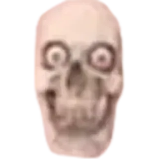💀 หัวกะโหลก, ฮาโลวีน, น่าขนลุก, น่ากลัว, โครงกระดูก telegram sticker