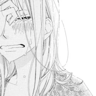 🩸 weinen, traurig, anime, manga, tränen, mädchen telegram sticker