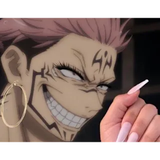 😈 Ryomen Sukuna Jujutsu Kaisen Anime, Manga, Sticker, Lustig, Sukuna, Jujutsu Kaisen, Charakter, Fanart telegram sticker