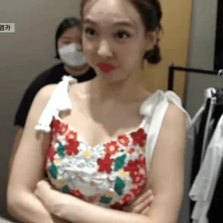 🥴 Nayeon kpop, twice, cute, girl, singer, korean telegram sticker