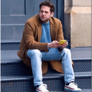 💡 Jonah Hill актер, знаменитость, уличный стиль, мужчина, повседневная одежда telegram sticker
