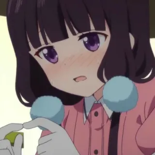 🍇 anime, cute, girl, character, cartoon telegram sticker