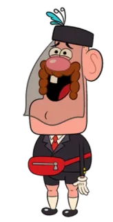 Uncle Grandpa telegram stickers