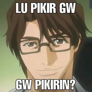 🗿 LU PIKIR GW
GW PIKIRIN? telegram sticker