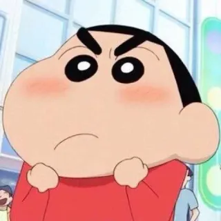 💪 Shin-chan Nohara Crayon Shin-chan Crayon Shin-chan, Anime, Manga, Cartone animato, Personaggio telegram sticker