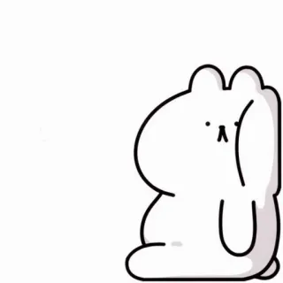 💗 lucu, kelinci, binatang, kartun telegram sticker