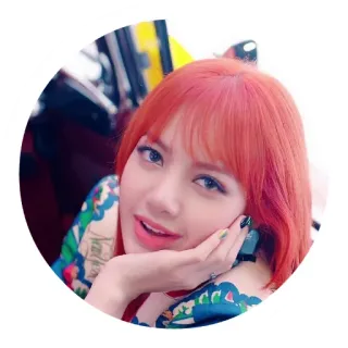 ❤️ Lisa K-pop, piosenkarz, idol, Lisa, Blackpink telegram sticker