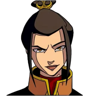 😈 Azula Avatar: The Last Airbender Azula, Avatar, Cartoon, Charakter, Bösewicht whatsapp sticker