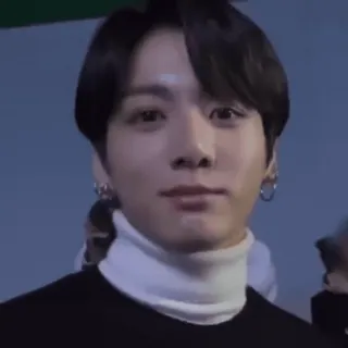 🗡 Jungkook Jungkook, BTS, K-Pop, cantante, retrato, ídolo telegram sticker