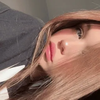 🧺 @Wallgif girl, selfie, aesthetic, portrait, filtered, woman telegram sticker