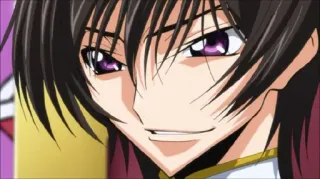 😏 Lelouch Lamperouge Code Geass Anime, Lelouch, Lamperouge, Grinsend, Code Geass telegram sticker