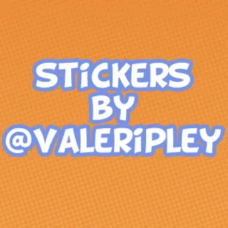 👌 STICKERS BY @VALERIPILEY stickers, valeripley, art, design telegram sticker