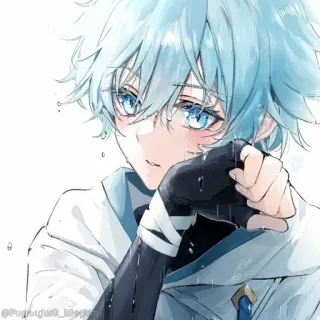💠 Chongyun Genshin Impact anime, chongyun, genshin impact, cryo, ice, game, video game, sticker whatsapp sticker