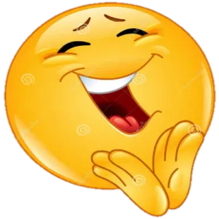 👏 Emoji, Feliz, Sonrisa, Emoticono, Alegría telegram sticker