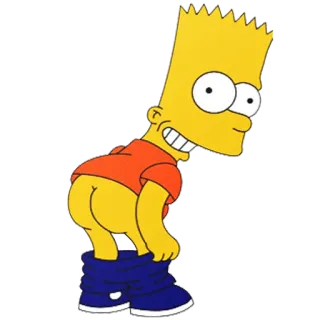 😊 Bart Simpson The Simpsons kartun, komedi, animasi, televisi telegram sticker