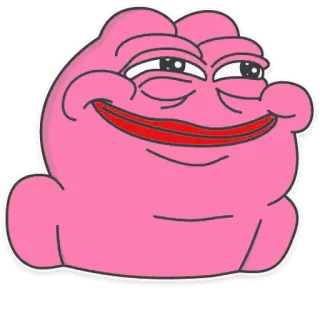 ☺️ Meme, Rosto, Internet, Expressão, Rosa, Personagem telegram sticker