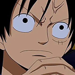 ❤️‍🔥 Monkey D. Luffy One Piece Anime, Mangá, One Piece, Luffy, Monkey D. Luffy, Chapéu de Palha, Pirata, Desenho animado telegram sticker