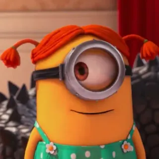 🍌 Minion Despicable Me Minion, Kartun, Film, Perempuan, Karakter telegram sticker