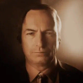 👁 Saul Goodman Better Call Saul Saul Goodman, Better Call Saul, Breaking Bad, lawyer, character, crime, drama, TV show telegram sticker